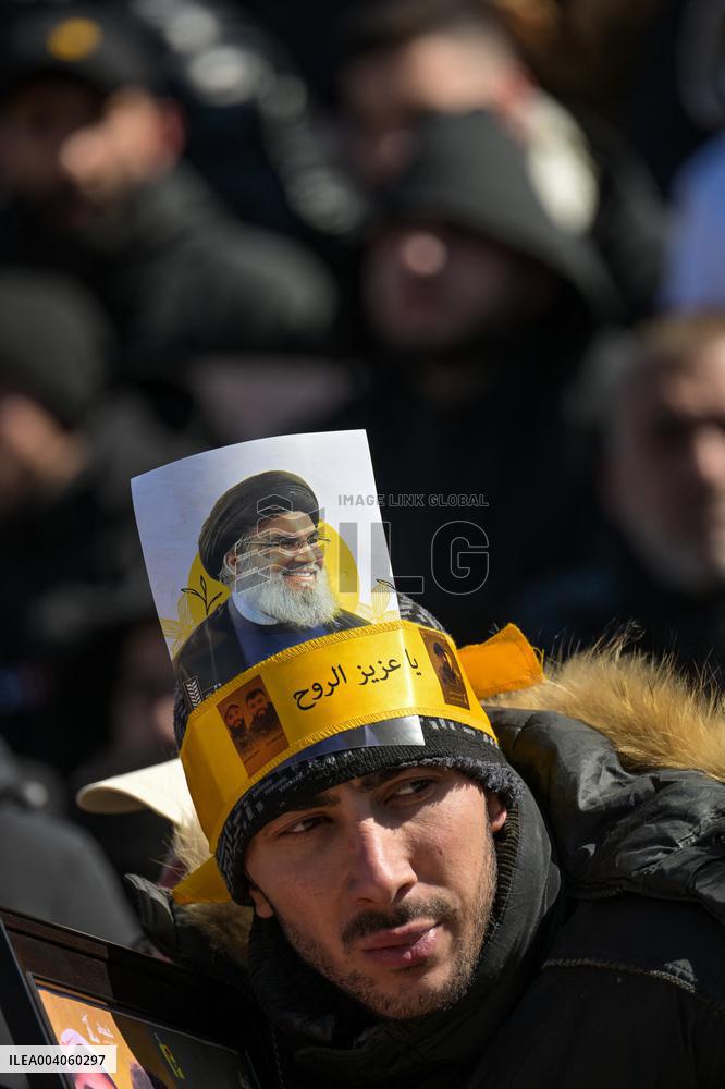Funeral of Hassan Nasrallah and Hashem Safieddine - Beirut