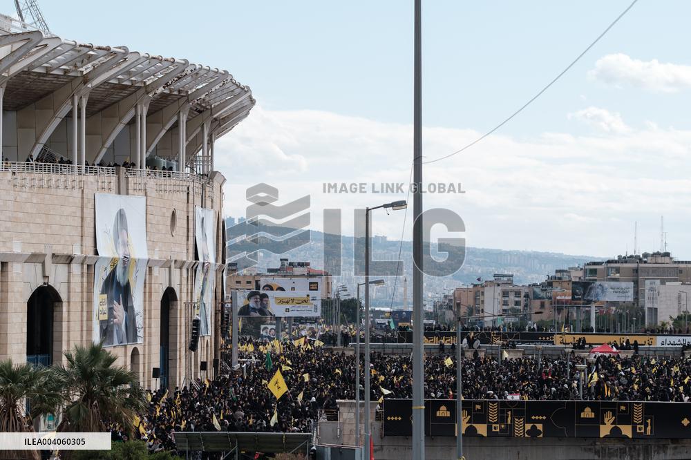 Funeral of Hassan Nasrallah and Hashem Safieddine - Beirut