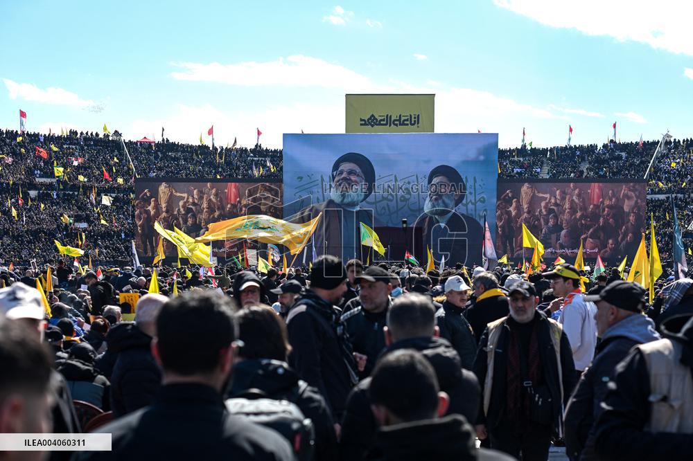 Funeral of Hassan Nasrallah and Hashem Safieddine - Beirut
