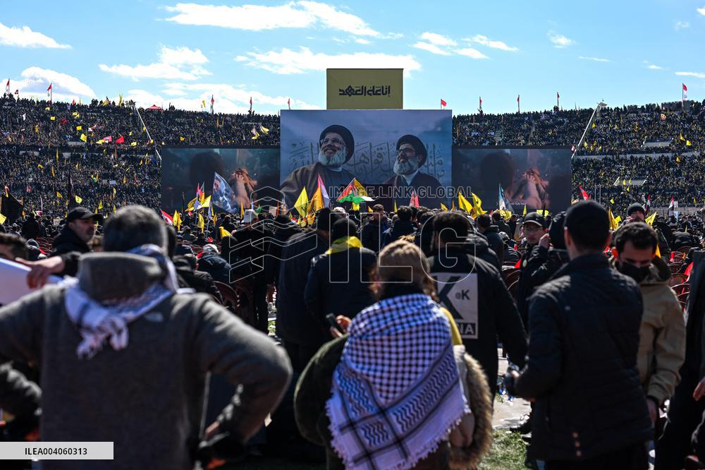 Funeral of Hassan Nasrallah and Hashem Safieddine - Beirut