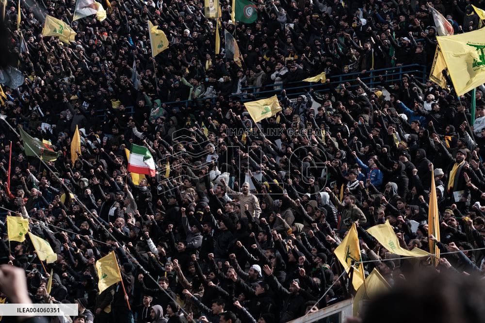 Funeral of Hassan Nasrallah and Hashem Safieddine - Beirut