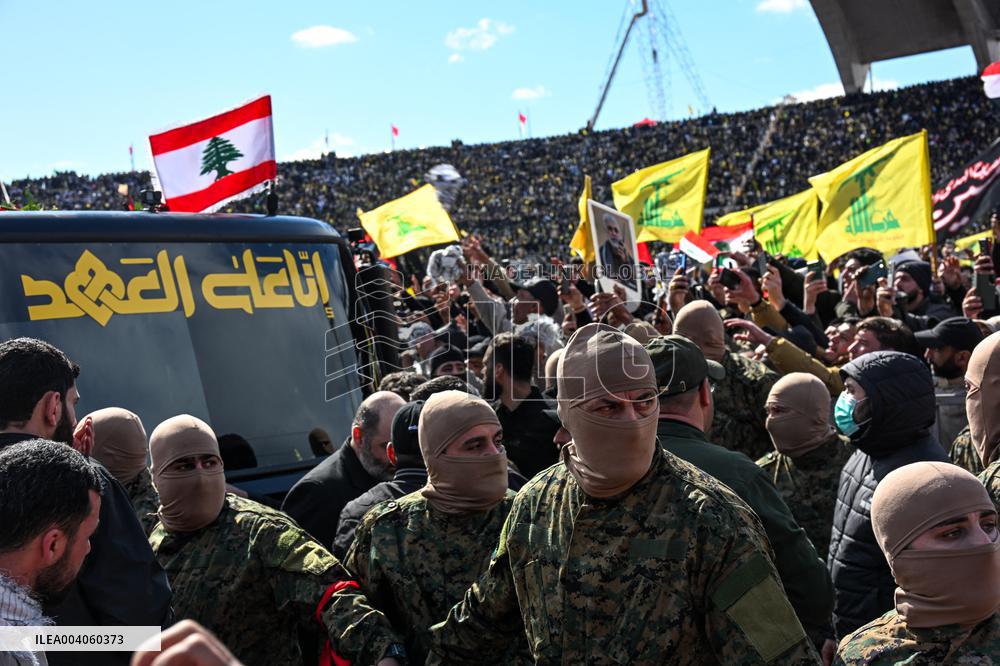 Funeral of Hassan Nasrallah and Hashem Safieddine - Beirut