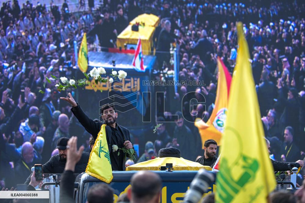 Funeral of Hassan Nasrallah and Hashem Safieddine - Beirut