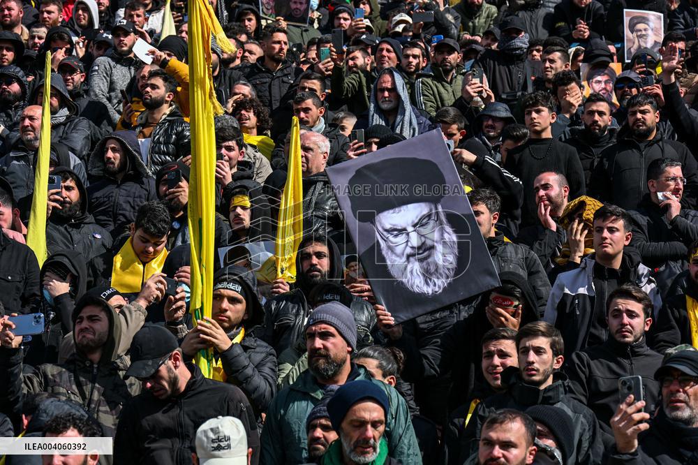 Funeral of Hassan Nasrallah and Hashem Safieddine - Beirut