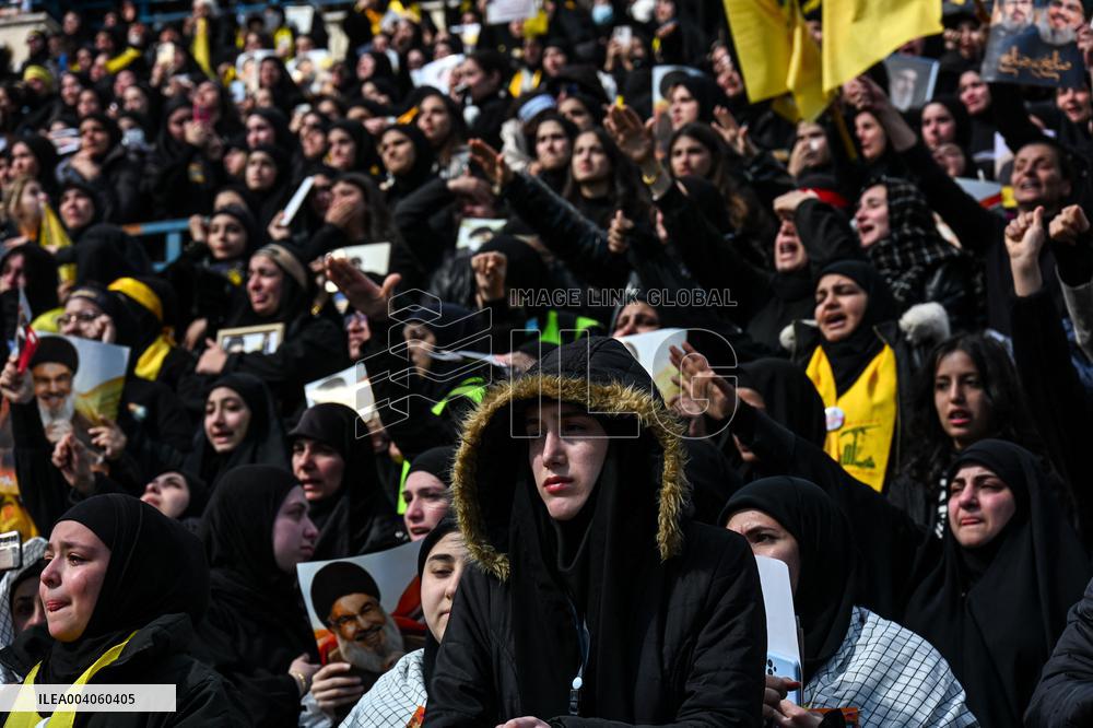 Funeral of Hassan Nasrallah and Hashem Safieddine - Beirut