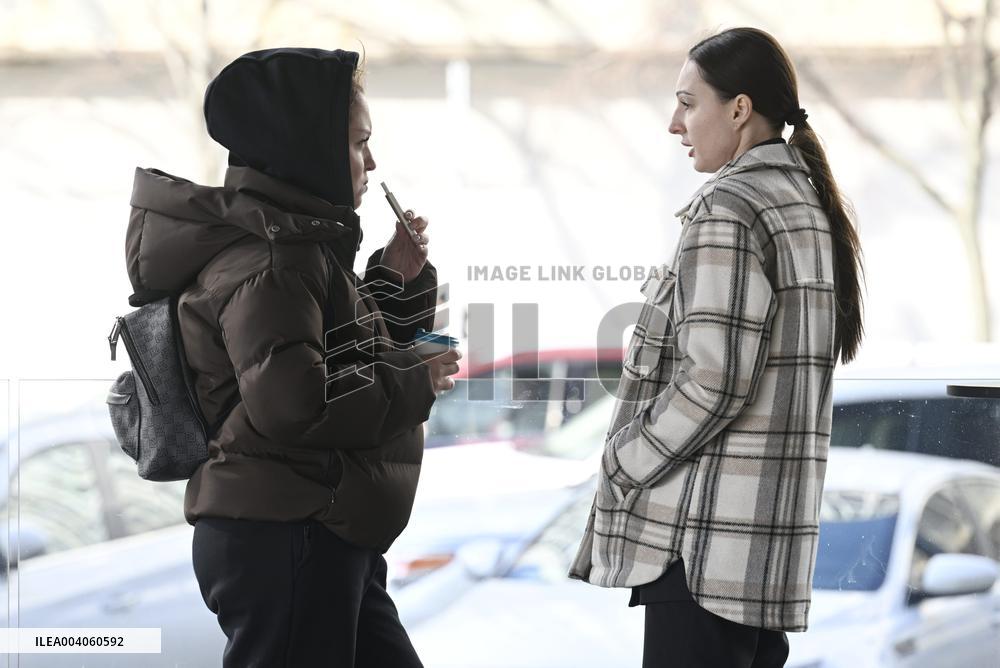 People of Kiev in February 2025