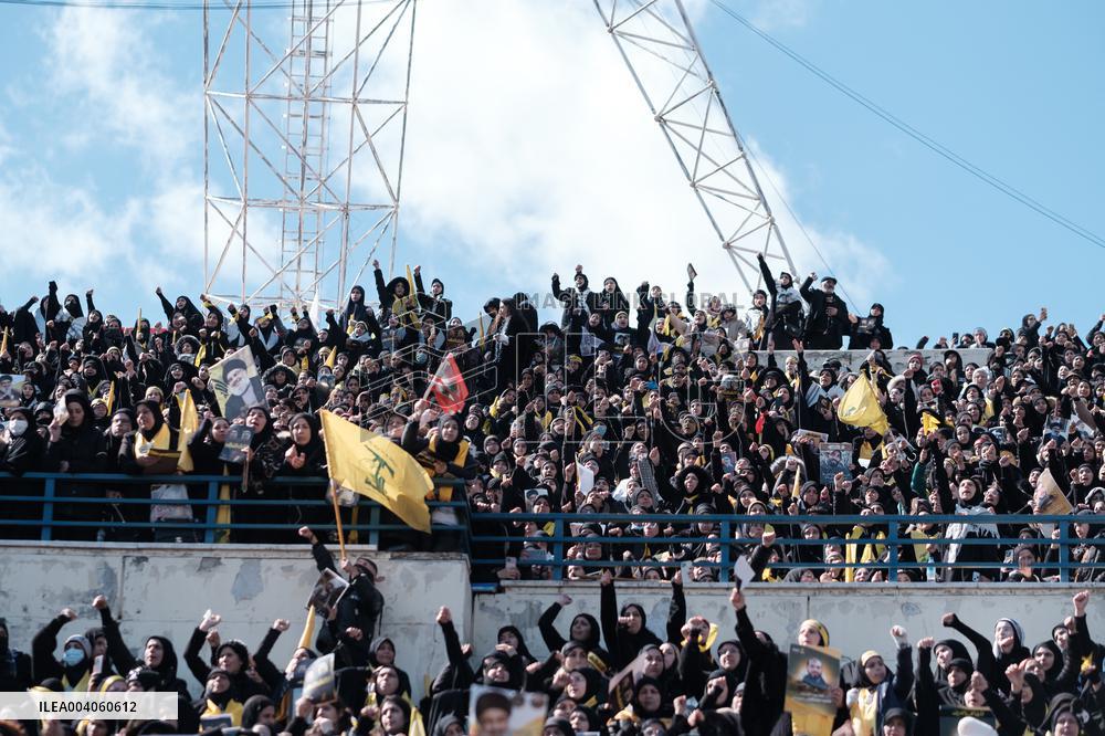 Hassan Nasrallah Funeral - Beirut