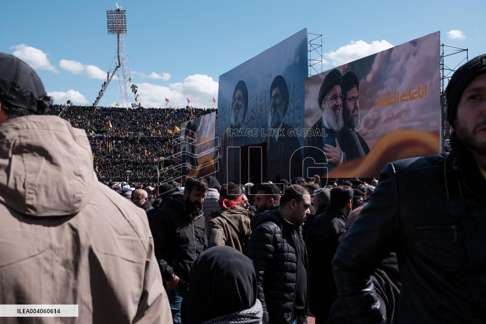 Hassan Nasrallah Funeral - Beirut