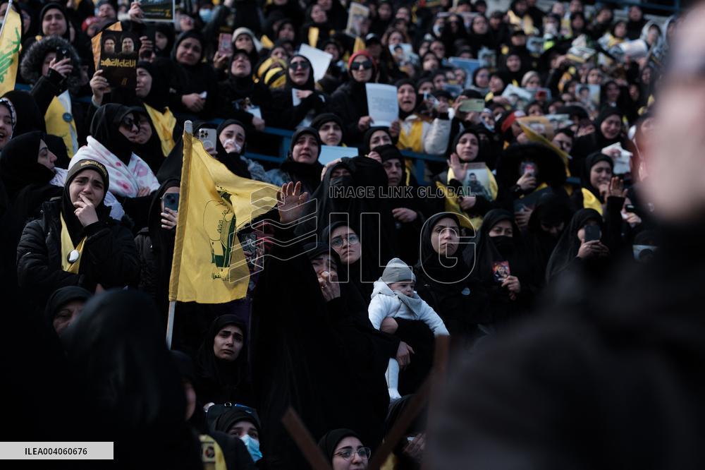 Hassan Nasrallah Funeral - Beirut