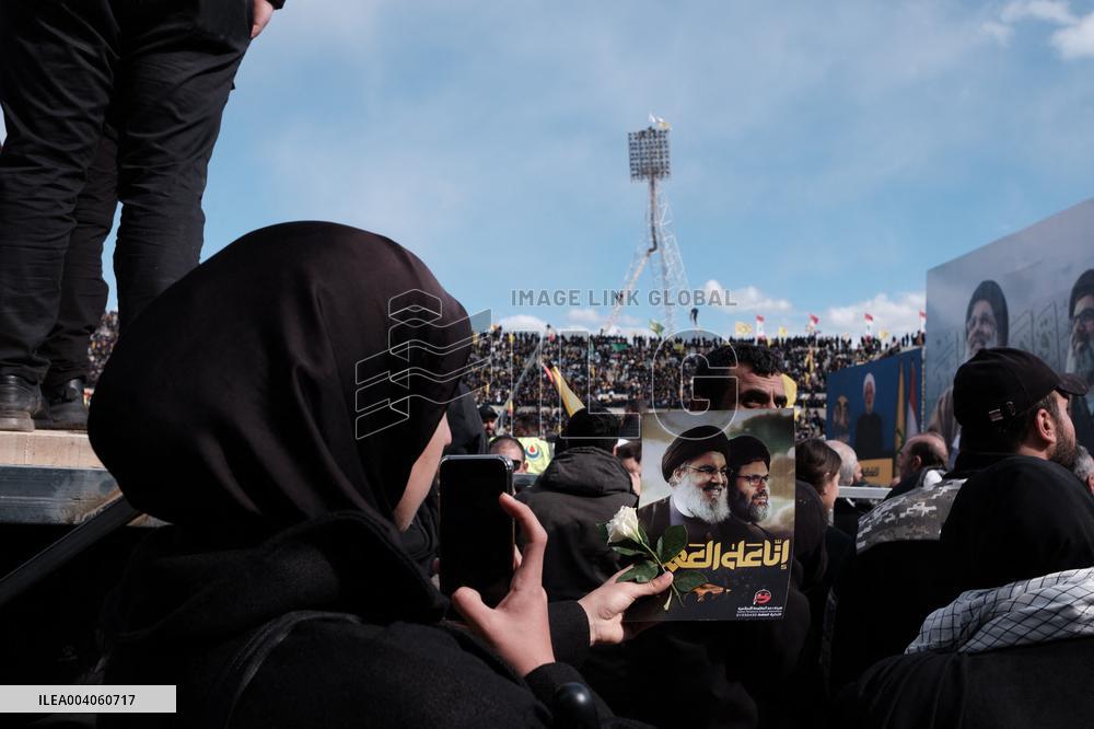 Funeral of Slain Hezbollah Leader Hassan Nasrallah in Beirut