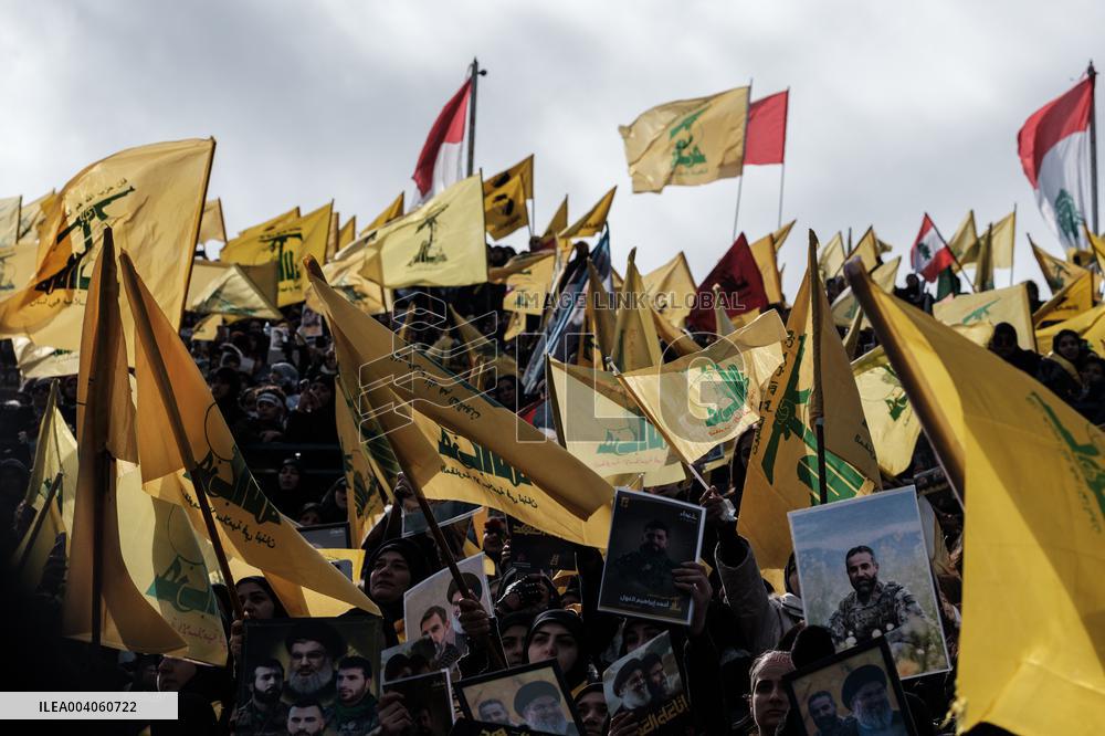 Hassan Nasrallah Funeral - Beirut