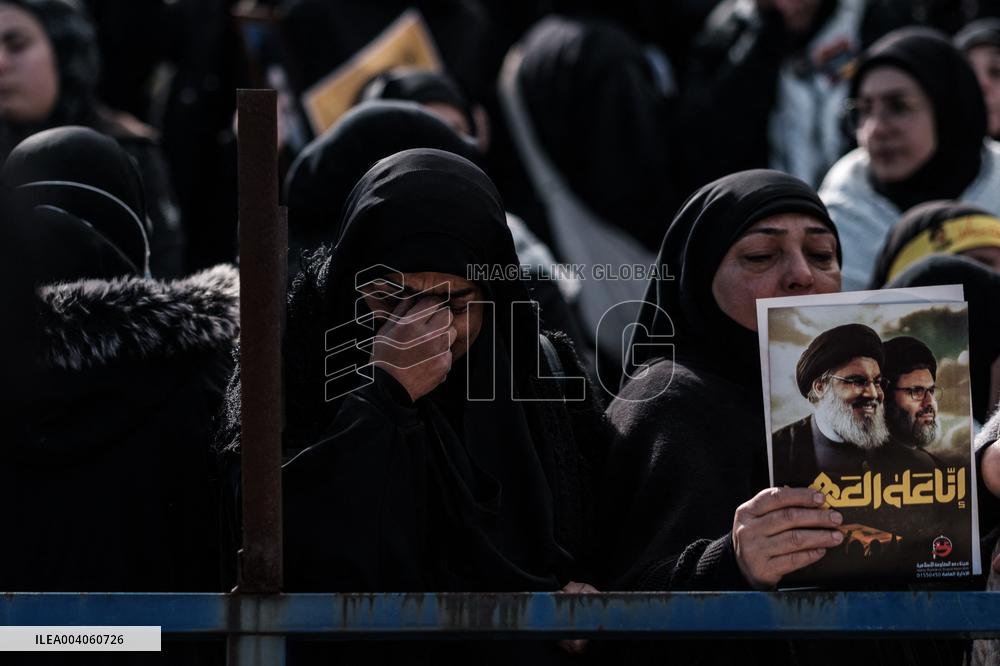 Hassan Nasrallah Funeral - Beirut