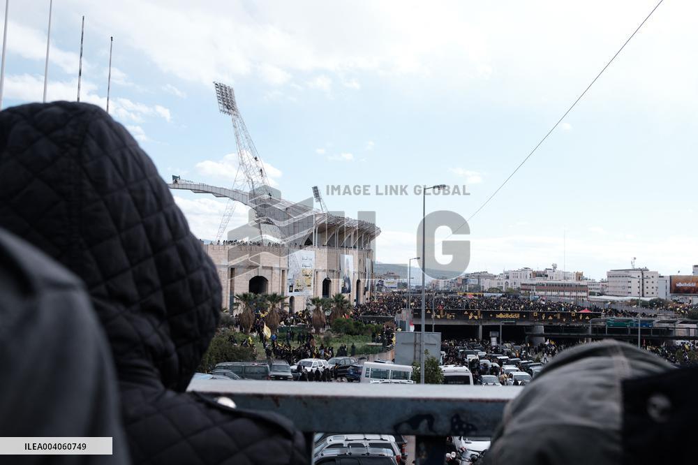 Funeral of Slain Hezbollah Leader Hassan Nasrallah in Beirut
