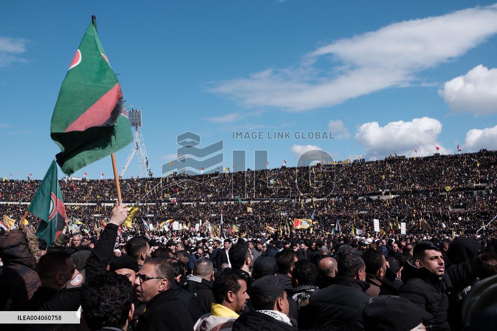 Hassan Nasrallah Funeral - Beirut