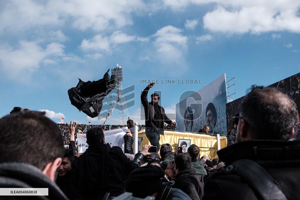 Hassan Nasrallah Funeral - Beirut