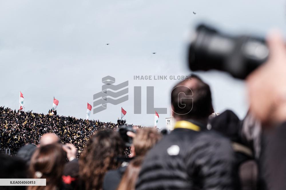 Hassan Nasrallah Funeral - Beirut