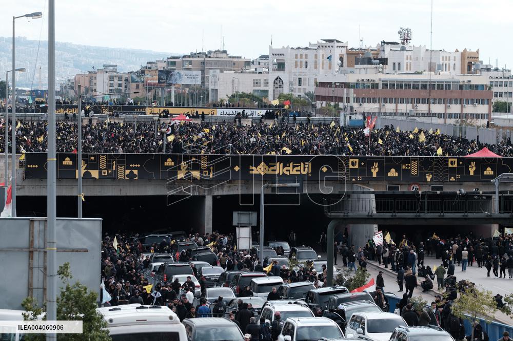 Hassan Nasrallah Funeral - Beirut
