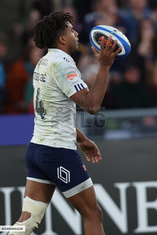 RUGBY: GUINNESS SIX NATIONS 2025 -  match ITALY vs FRANCE at Oympic stadium in Rome.
