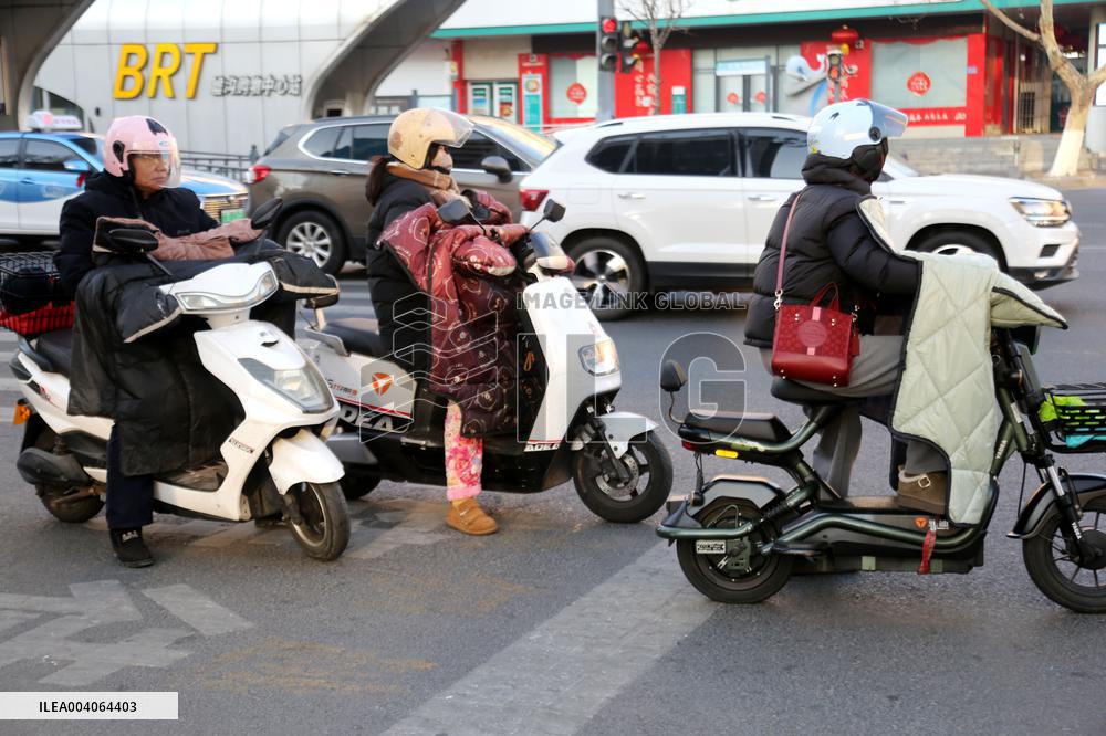 Cold Weather in Lianyungang