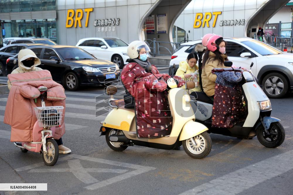 Cold Weather in Lianyungang