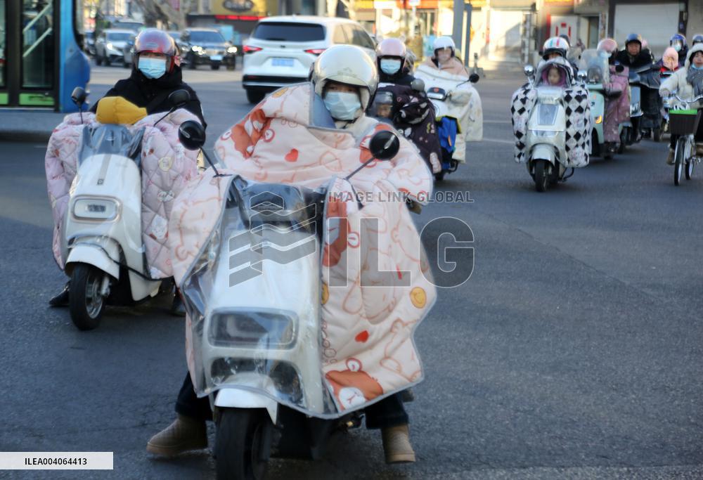 Cold Weather in Lianyungang