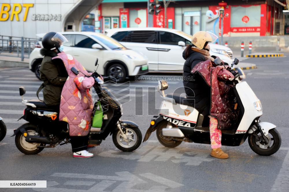 Cold Weather in Lianyungang