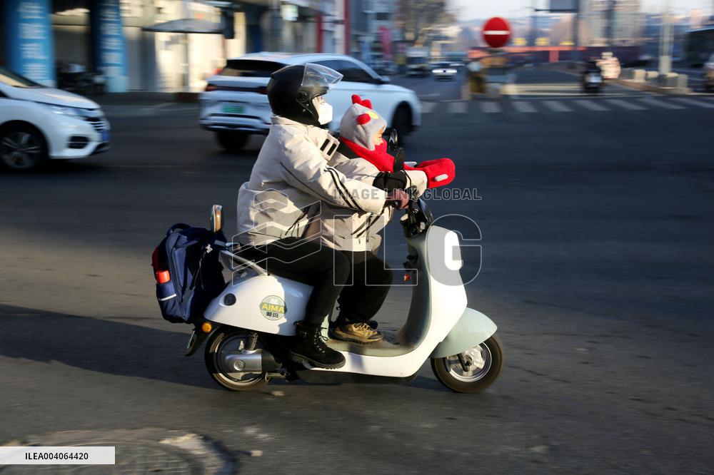 Cold Weather in Lianyungang