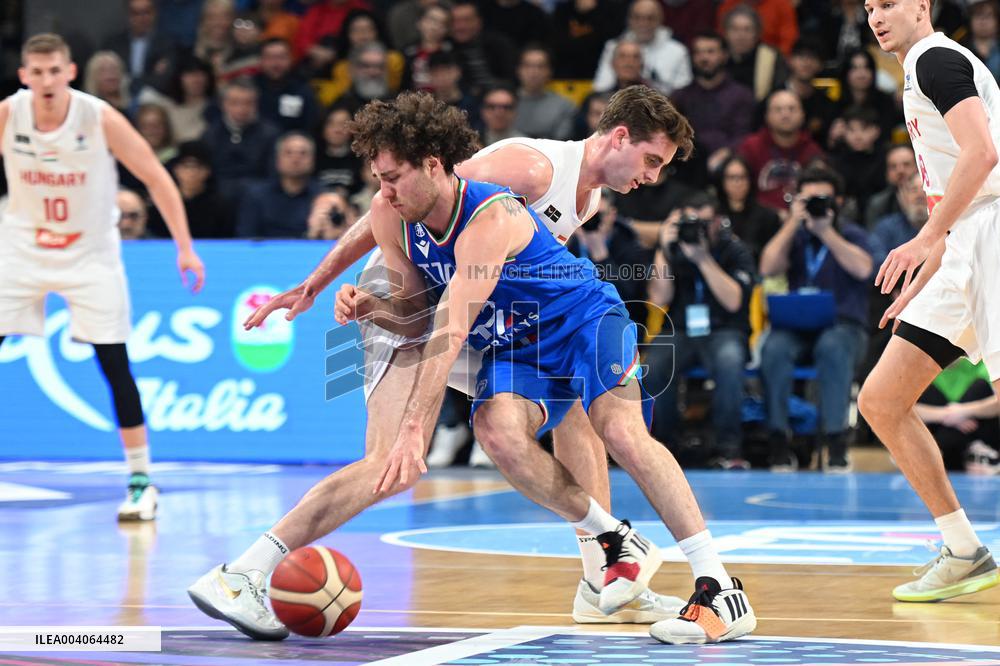 BASKET - Basket Internazionali - Euro Basket 2025 Qualifiers - Italy vs Hungary