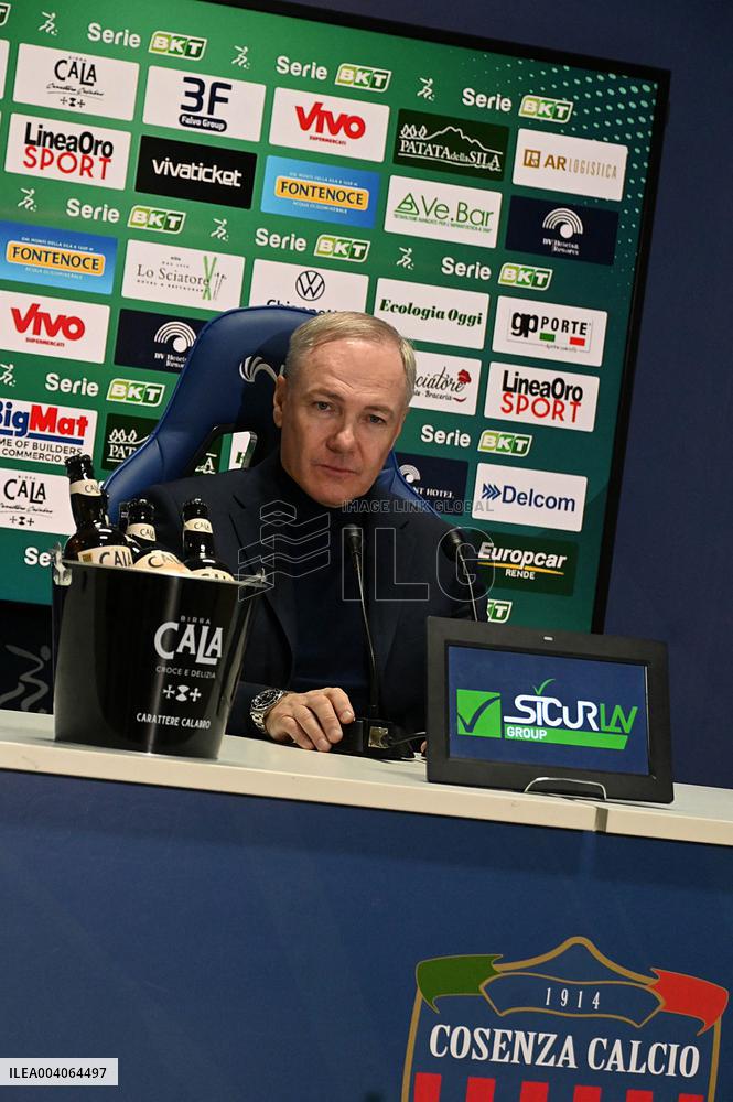 CALCIO - Serie B - Cosenza Calcio vs Palermo FC