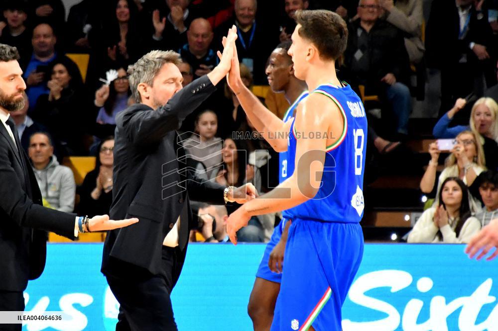 BASKET - Basket Internazionali - Euro Basket 2025 Qualifiers - Italy vs Hungary