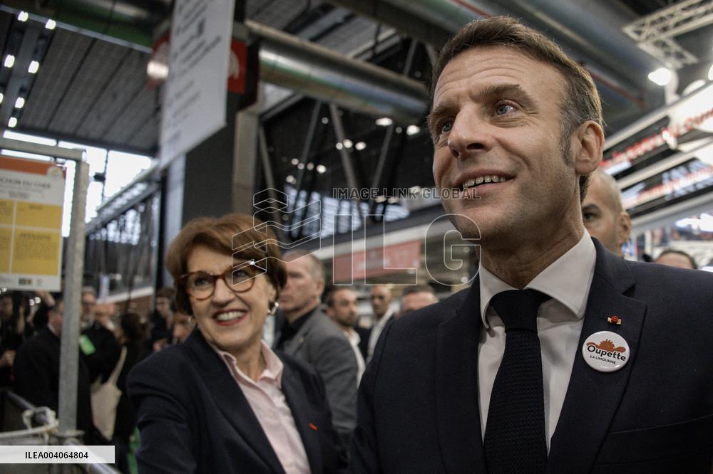French President Inaugurates International Agricultural Exhibition - Paris