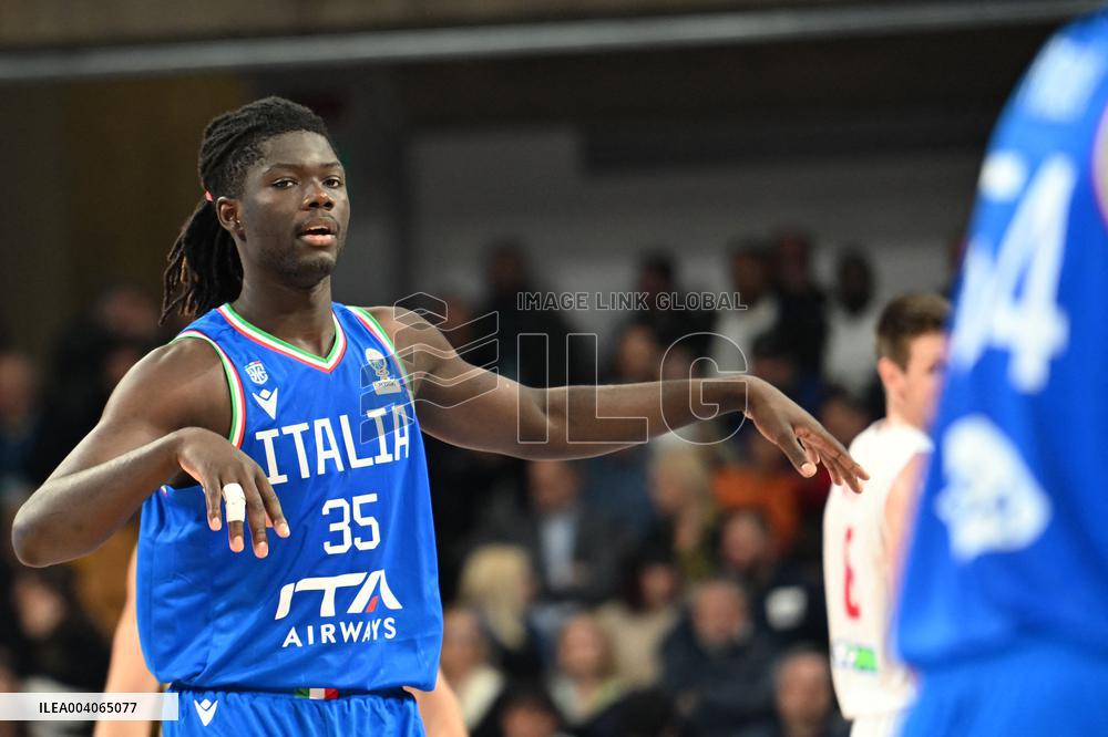 BASKET - Basket Internazionali - Euro Basket 2025 Qualifiers - Italy vs Hungary