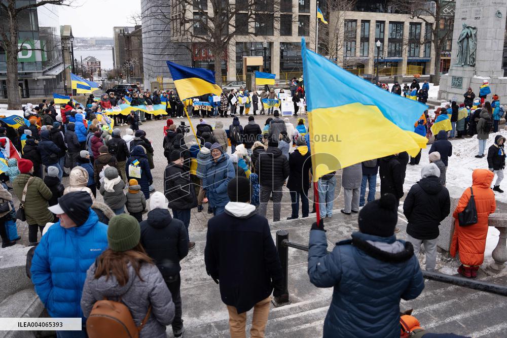 Canada Rally Marks Third Anniversary of Ukraine Invasion