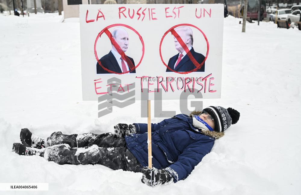 Canada Rally Marks Third Anniversary of Ukraine Invasion
