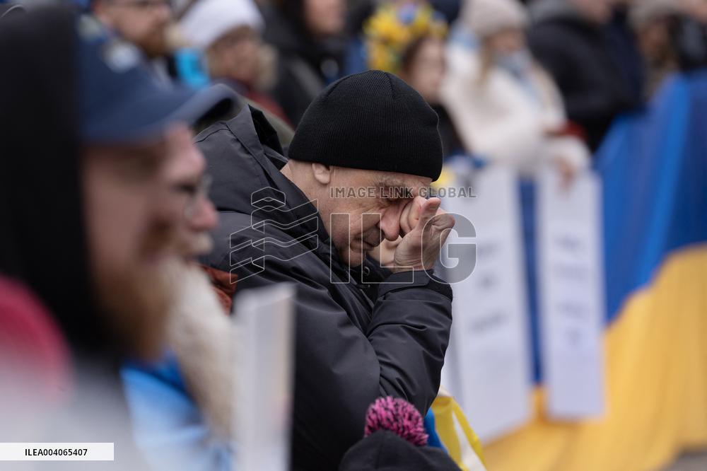 Canada Rally Marks Third Anniversary of Ukraine Invasion