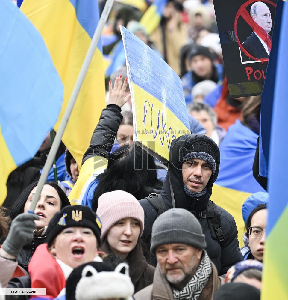 Canada Rally Marks Third Anniversary of Ukraine Invasion