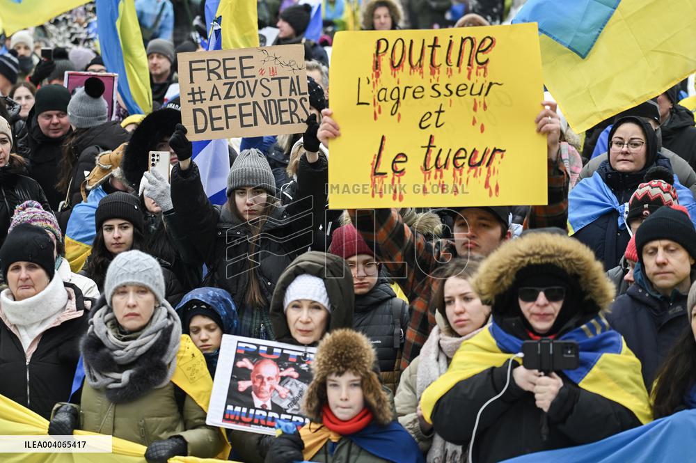 Canada Rally Marks Third Anniversary of Ukraine Invasion