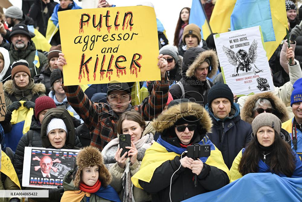 Canada Rally Marks Third Anniversary of Ukraine Invasion