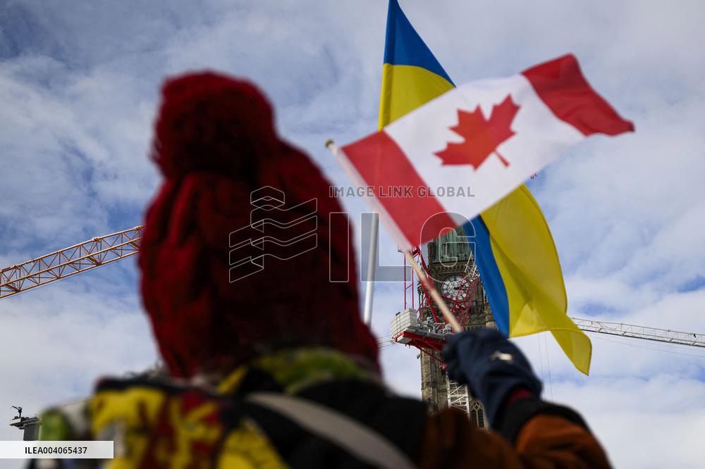 Canada Rally Marks Third Anniversary of Ukraine Invasion