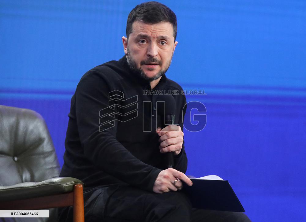 News conference of Ukrainian President Volodymyr Zelenskyy in KyivNews conference of Ukrainian President Volodymyr Zelenskyy in