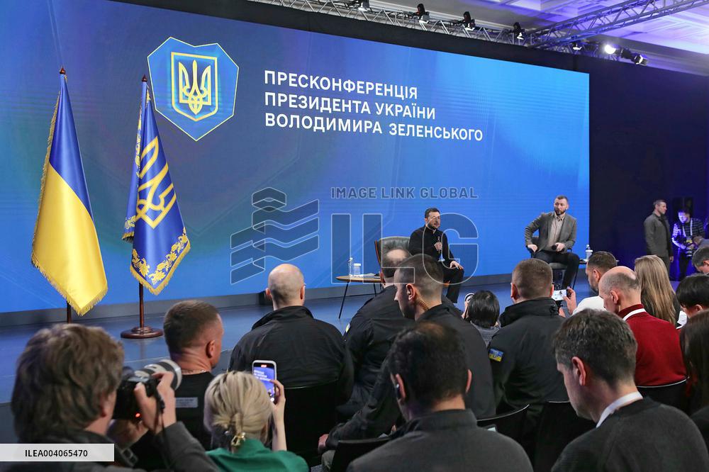 News conference of Ukrainian President Volodymyr Zelenskyy in KyivNews conference of Ukrainian President Volodymyr Zelenskyy in