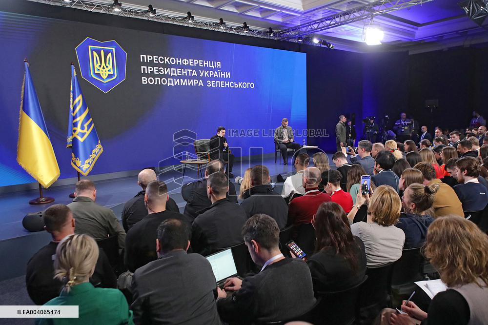 News conference of Ukrainian President Volodymyr Zelenskyy in KyivNews conference of Ukrainian President Volodymyr Zelenskyy in