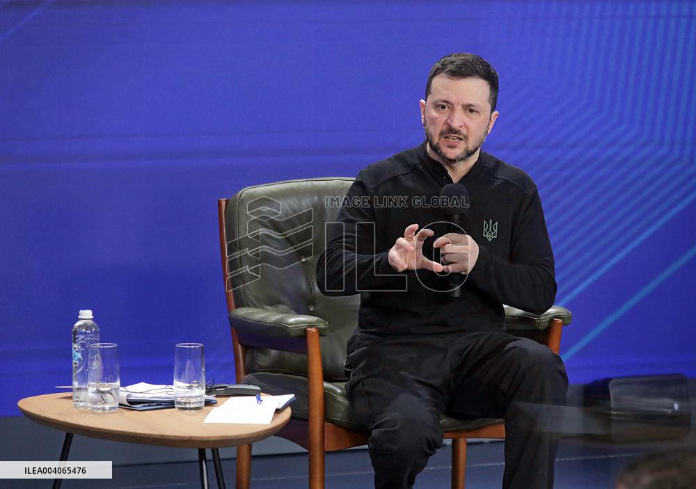 News conference of Ukrainian President Volodymyr Zelenskyy in KyivNews conference of Ukrainian President Volodymyr Zelenskyy in