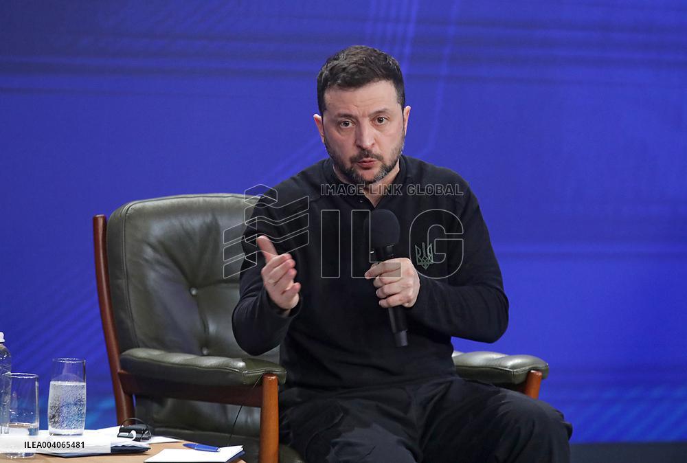 News conference of Ukrainian President Volodymyr Zelenskyy in KyivNews conference of Ukrainian President Volodymyr Zelenskyy in