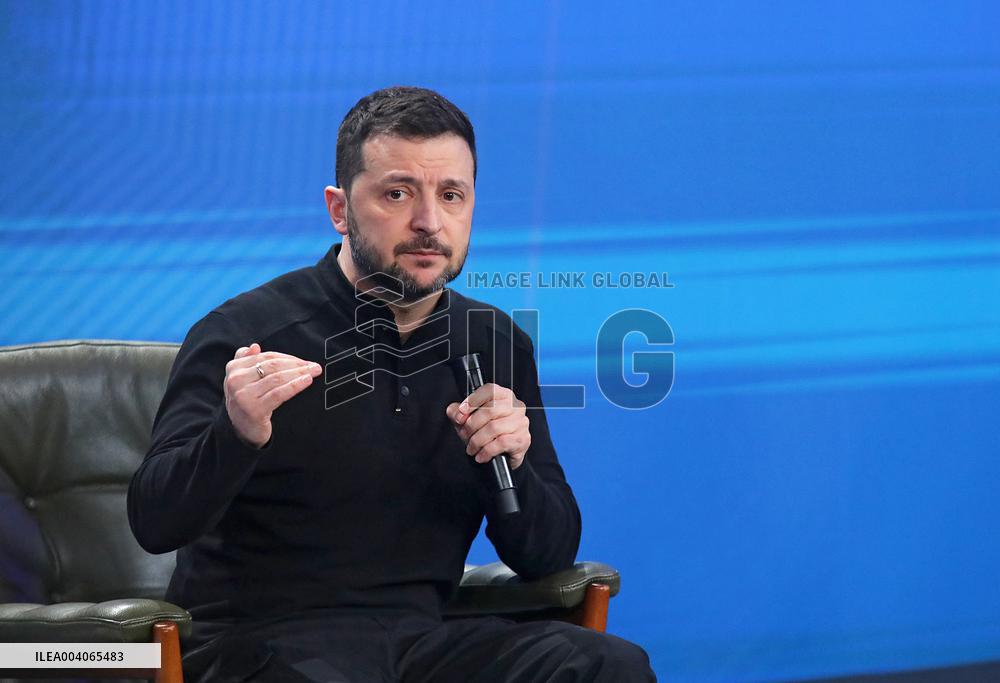 News conference of Ukrainian President Volodymyr Zelenskyy in KyivNews conference of Ukrainian President Volodymyr Zelenskyy in