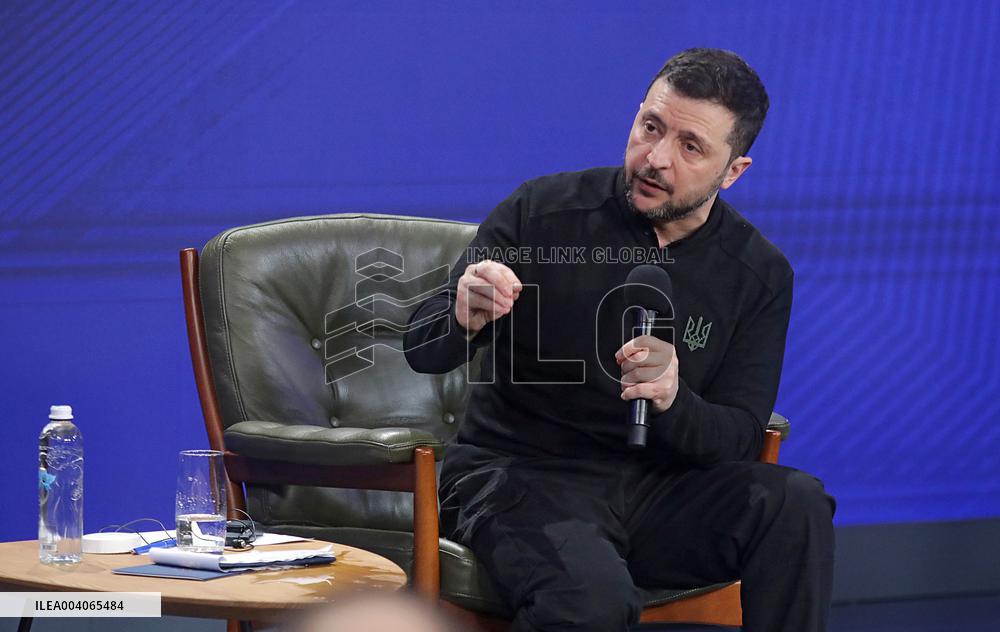 News conference of Ukrainian President Volodymyr Zelenskyy in KyivNews conference of Ukrainian President Volodymyr Zelenskyy in