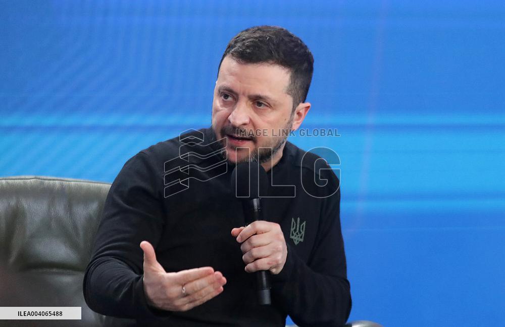 News conference of Ukrainian President Volodymyr Zelenskyy in KyivNews conference of Ukrainian President Volodymyr Zelenskyy in