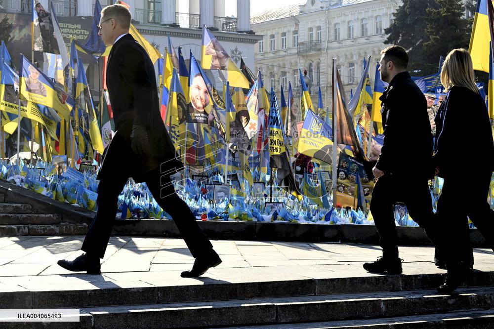 Third anniversary of Russia's invasion of Ukraine