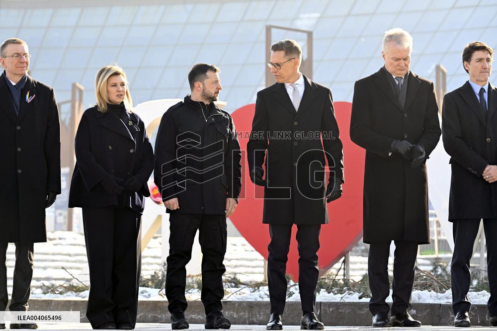 Third anniversary of Russia's invasion of Ukraine