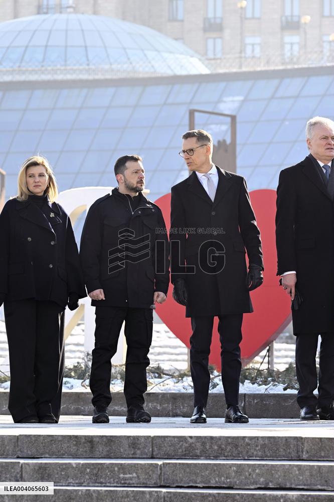 Third anniversary of Russia's invasion of Ukraine